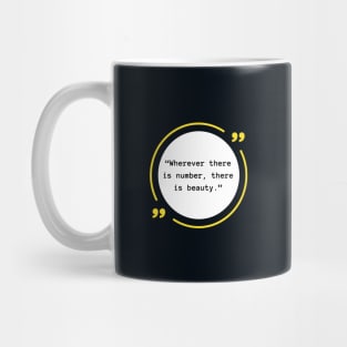 Beauty in Numbers Mug